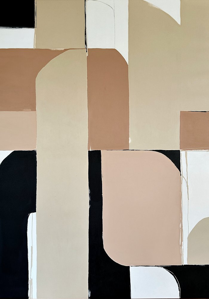 Modern Neutral Shapes by Andrea Reichhart