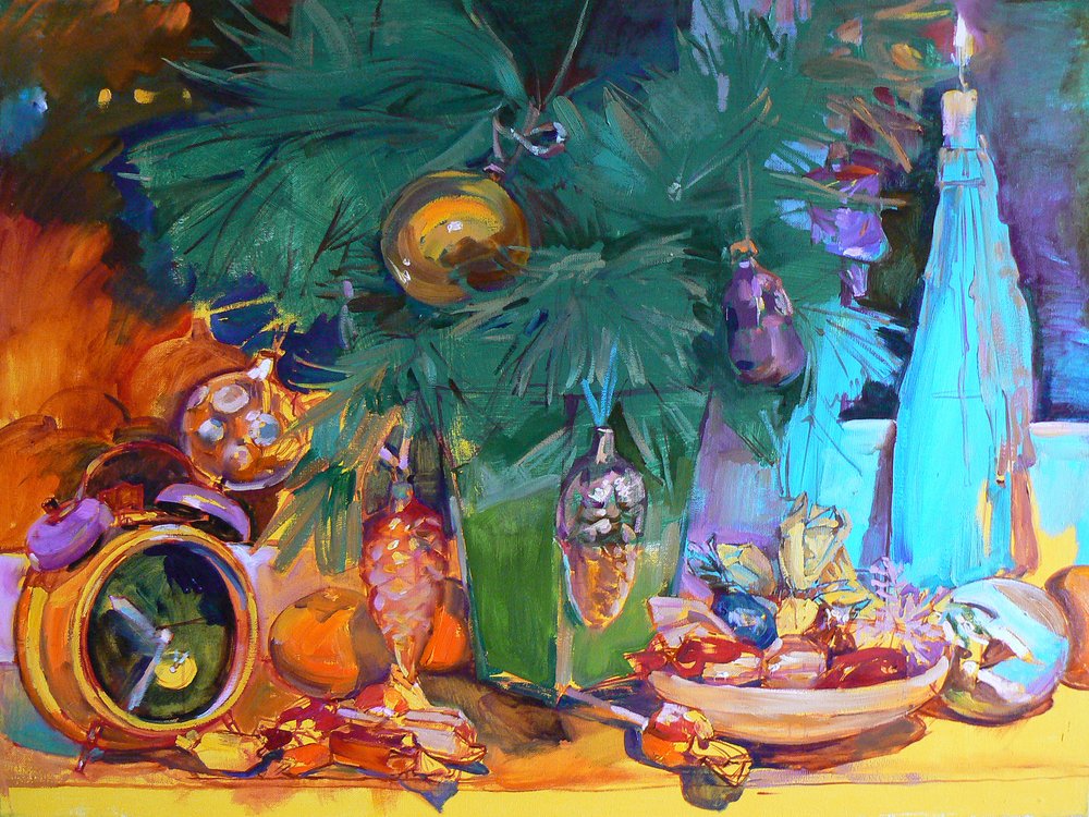 Christmas Ornaments and Sweets by Andrii Kutsachenko