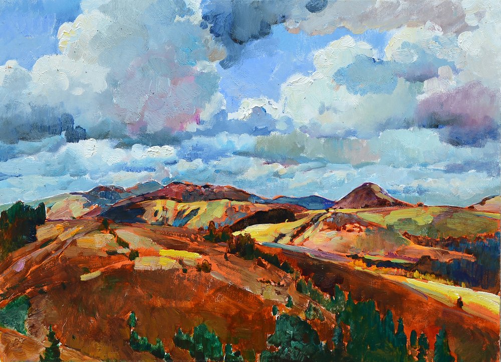 Dramatic Mountain View by Andrii Kutsachenko