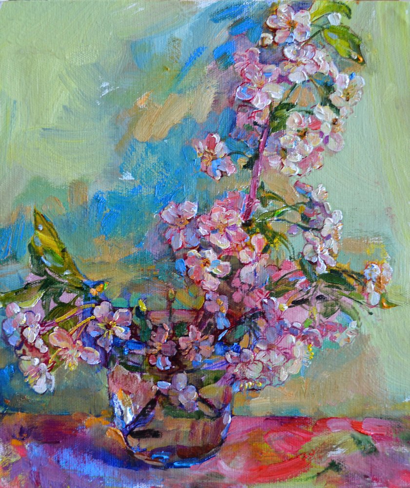 Vibrant Spring Blossoms by Andrii Kutsachenko