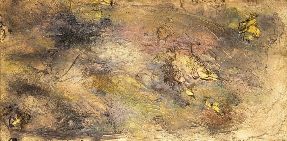 Earthy Golden Textures by Anete Purina-Purite