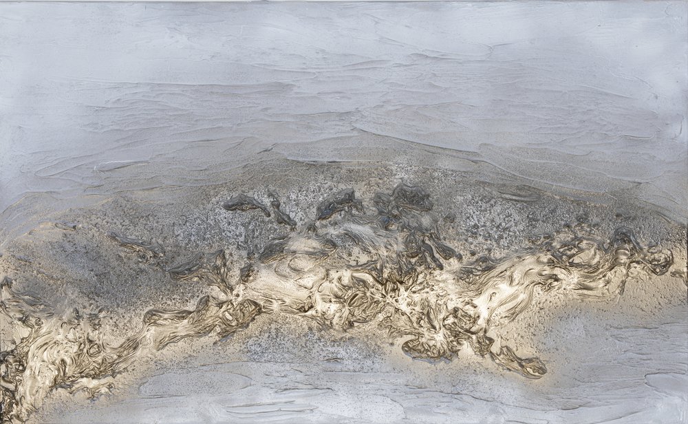 Golden Earth Flow by Anete Purina-Purite