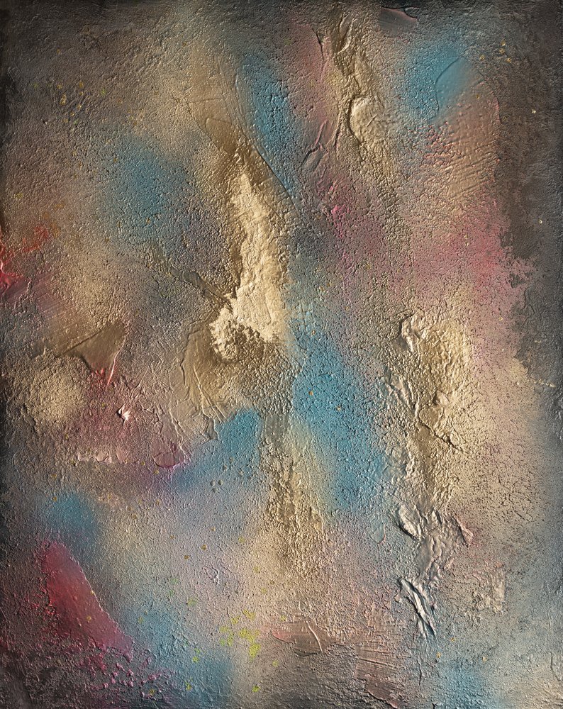 Textured Cosmic Dream by Anete Purina-Purite