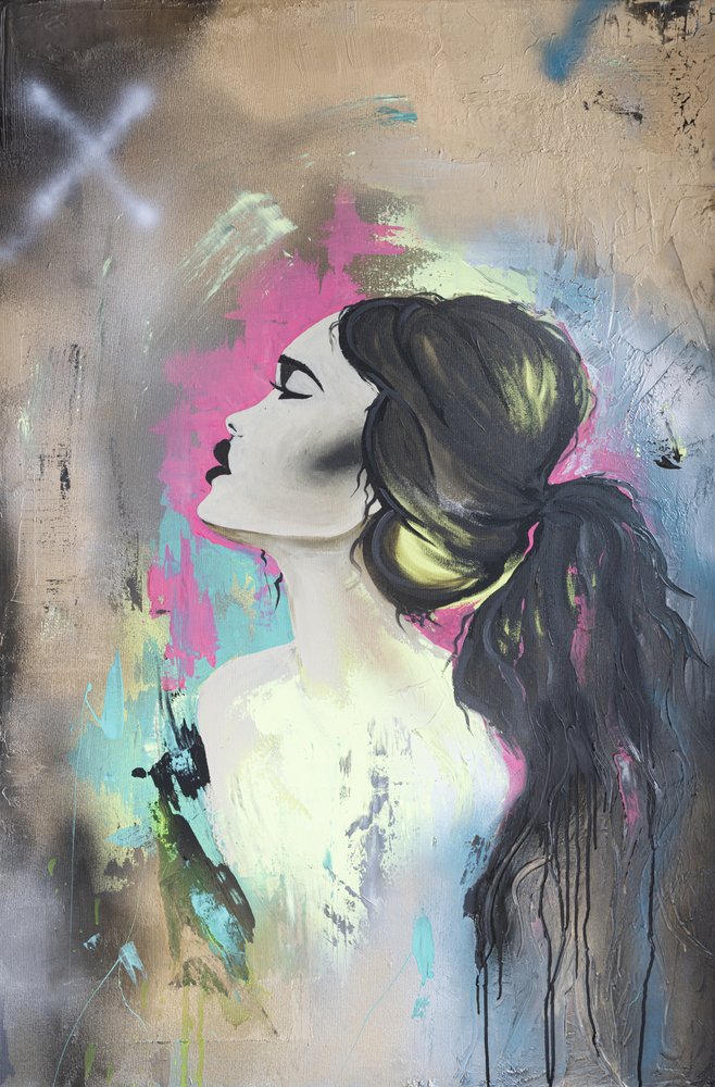 Vibrant Urban Portrait by Anete Purina-Purite