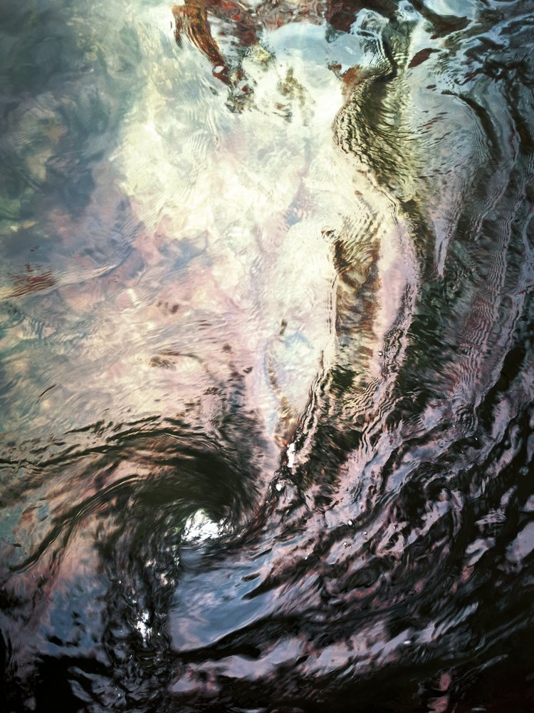 Reflecting Swirling Water by Angelo Cerantola
