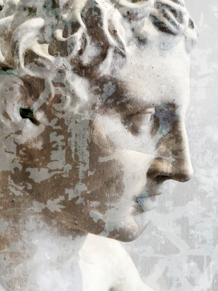 Weathered Marble Profile by Angelo Cerantola