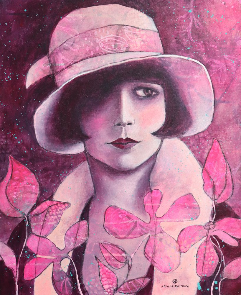 Retro Lady 6 by Ania Witwitzka
