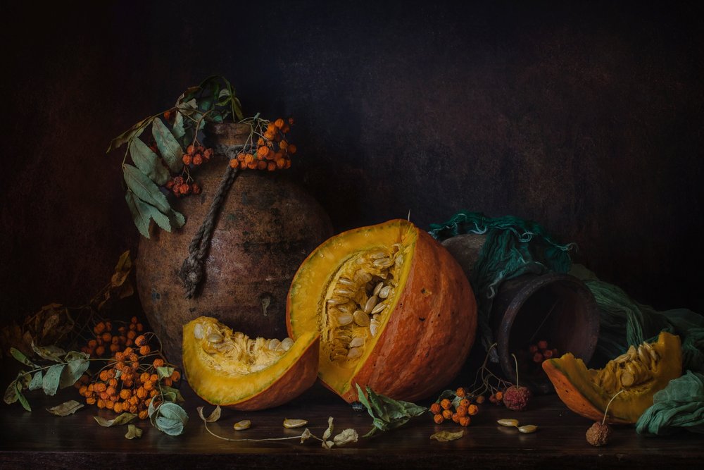 Dark Autumn Harvest by Anna Petina