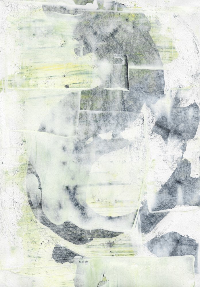 Muted Fluid Abstraction by Annick