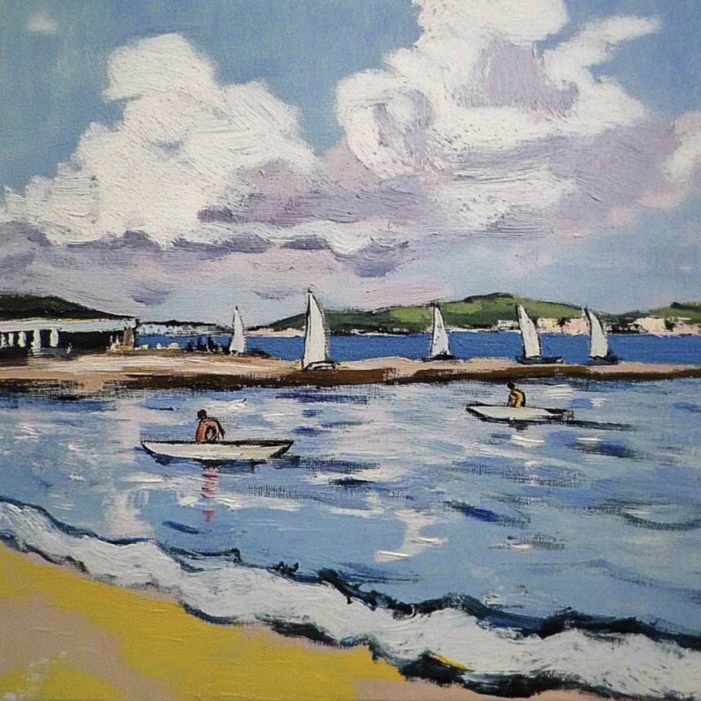 Coastal Sailing Day by Avanesova Elena