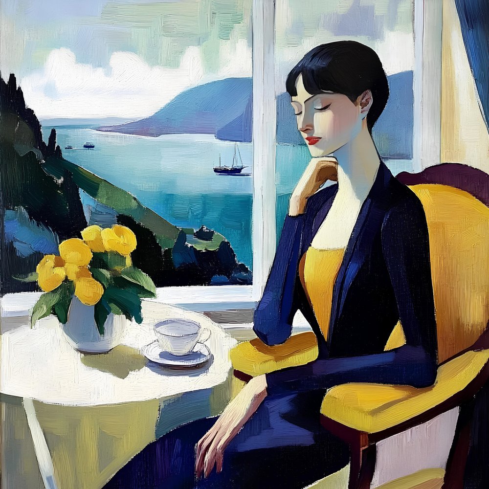 Elegant Ocean View by Avanesova Elena