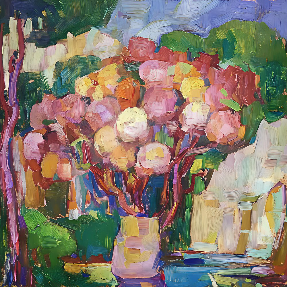 Vibrant Garden Bouquet by Avanesova Elena