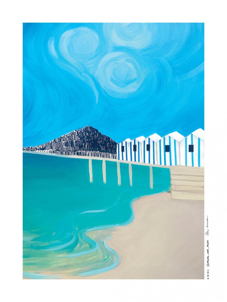 Amalfi Coast, Italy by Awol Art Alex
