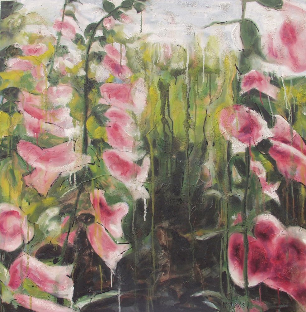 Vibrant Garden Blooms by Barbara Piatti
