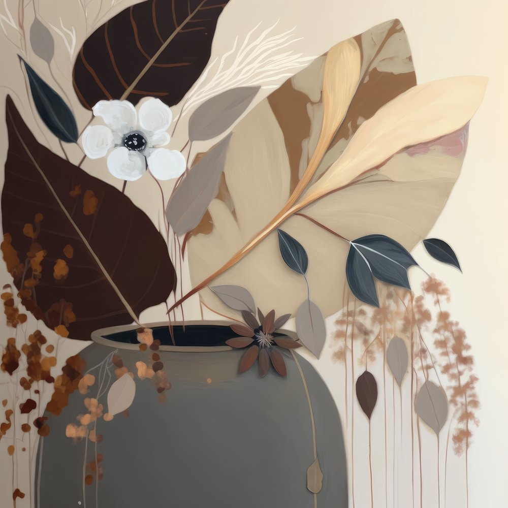 Modern Neutral Botanicals by Bella Eve