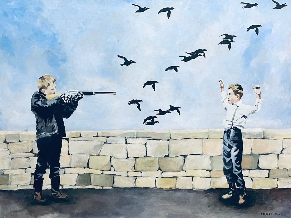Youthful Confrontation by Borgenhag Holmqvist