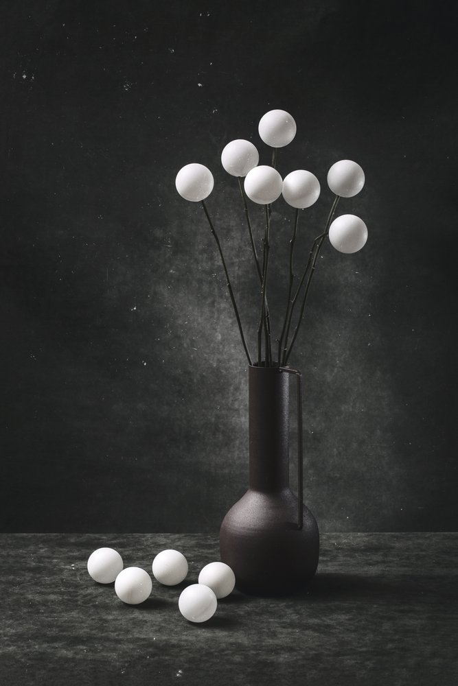 Minimalist White Spheres by Brig Barkow