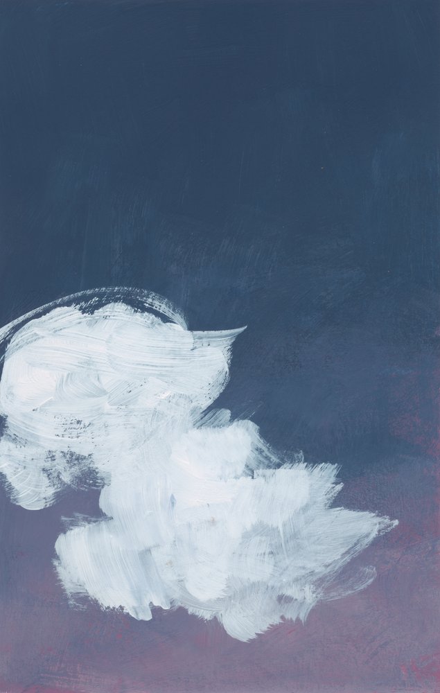 Indigo Night Clouds by Bronwyn Baker
