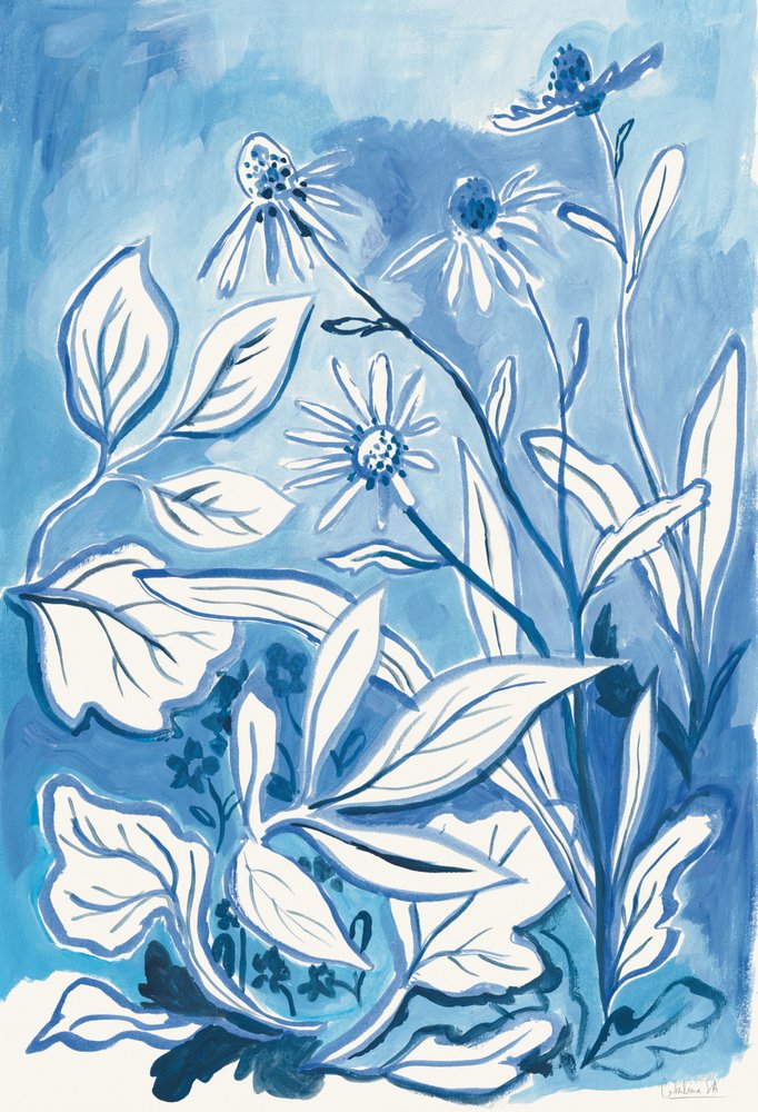 Blue Botanical Garden by Catalina Somolinos