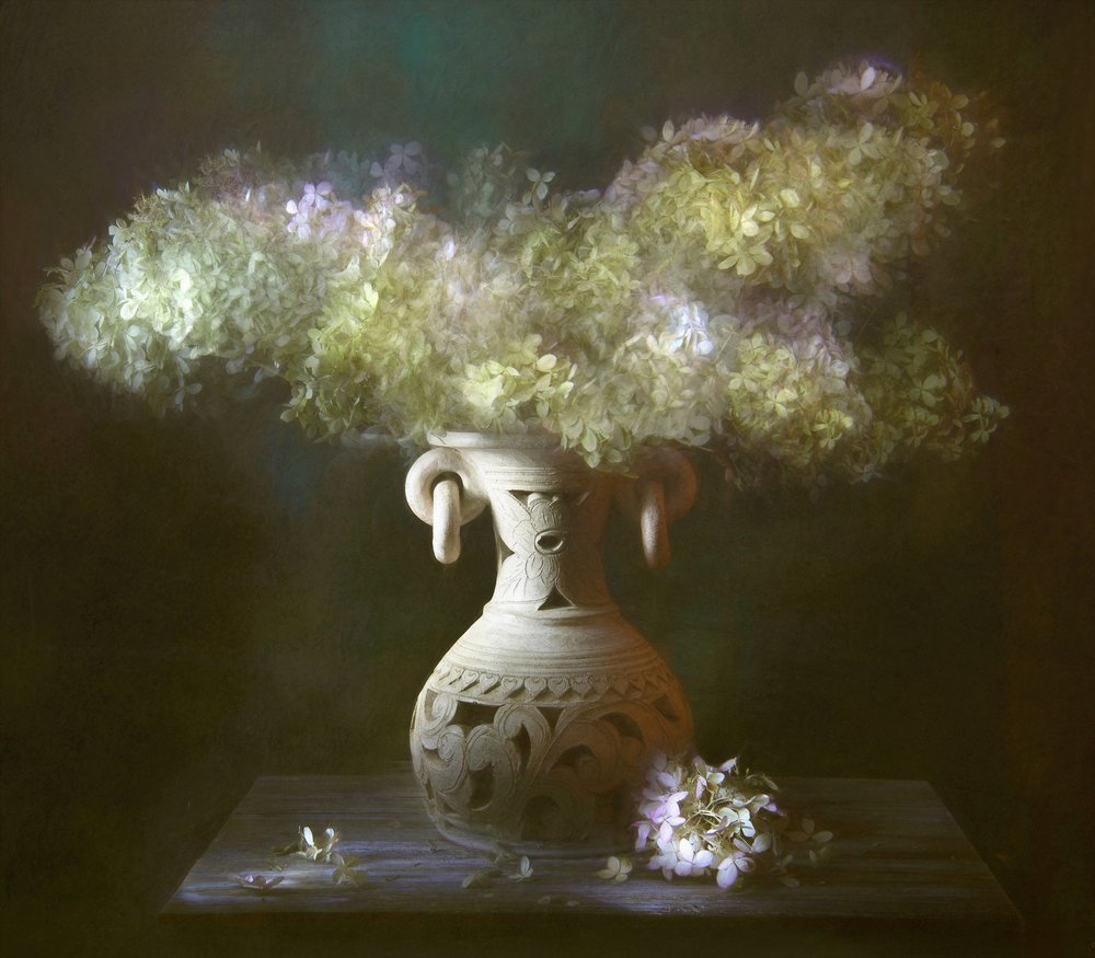 Soft Floral Still Life by Catherine Wang
