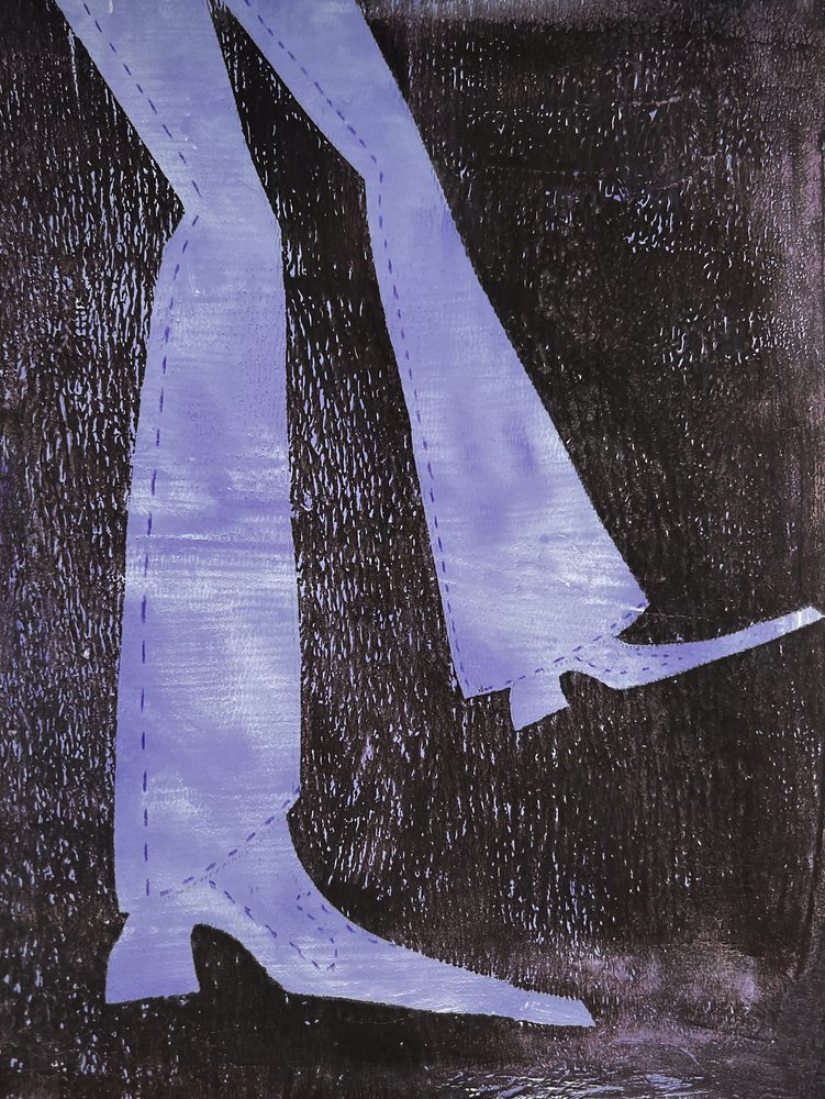 Purple Jeans by Christina Misuro