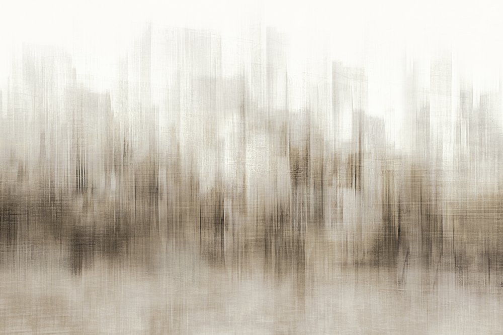 Abstract City Reflection by Christina Sillen
