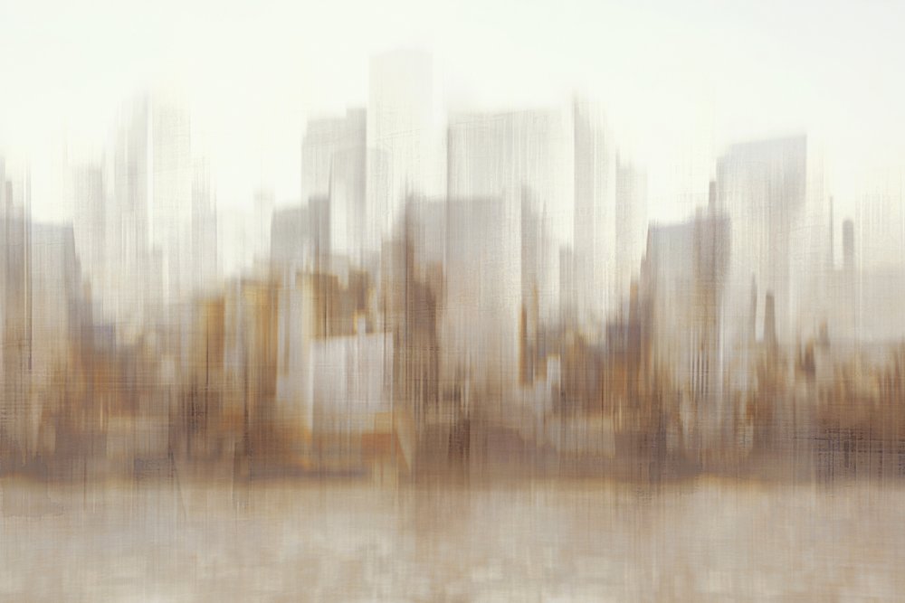 Abstract City Reflections by Christina Sillen
