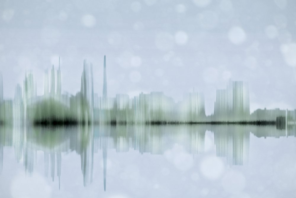 Dreamy City Reflection by Christina Sillen