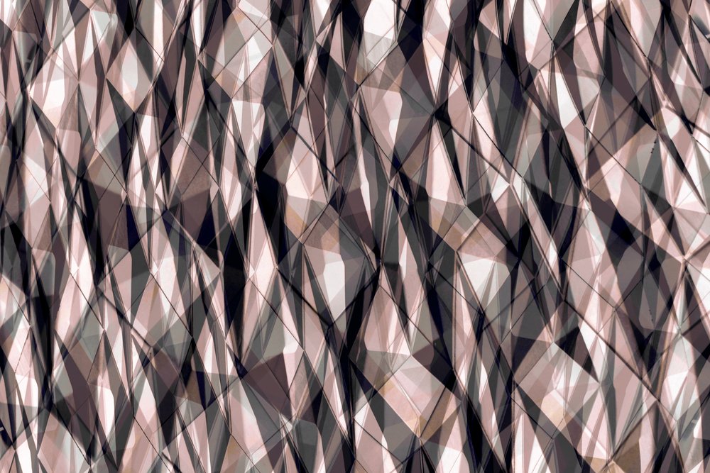 Faceted Geometric Layers by Christina Sillen