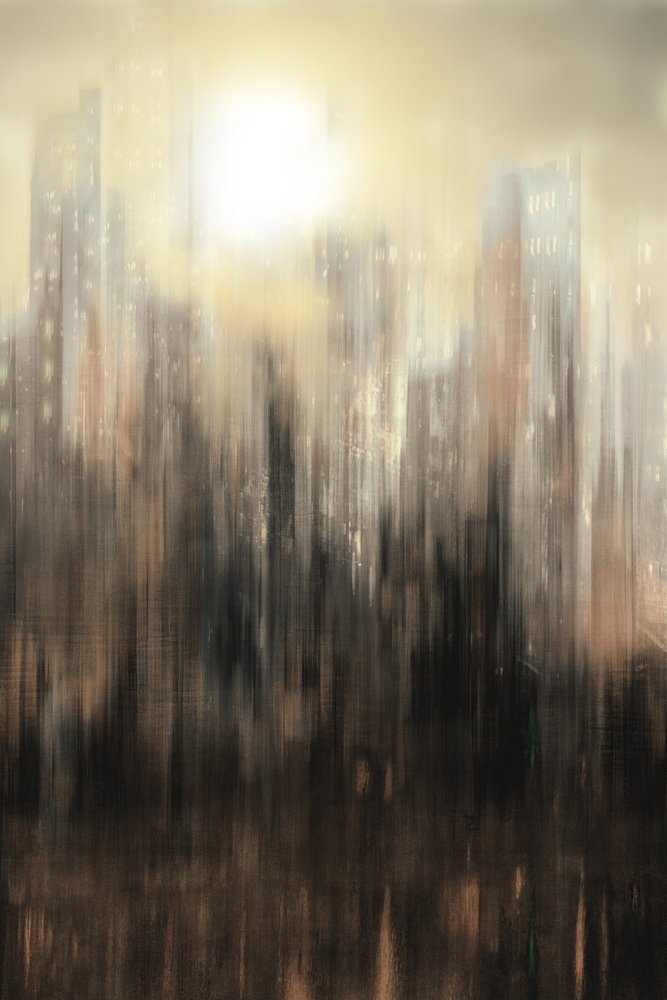 Golden City Reflections by Christina Sillen