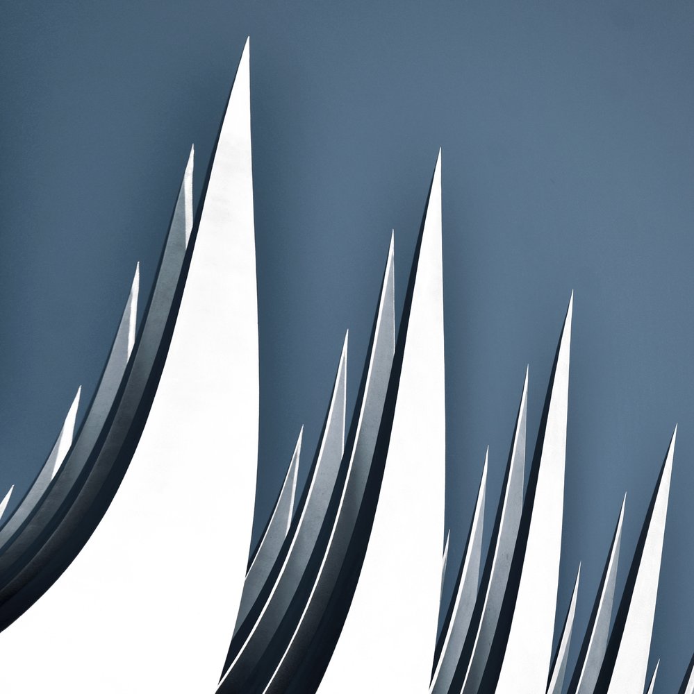 Sharp Abstract Forms by Christina Sillen