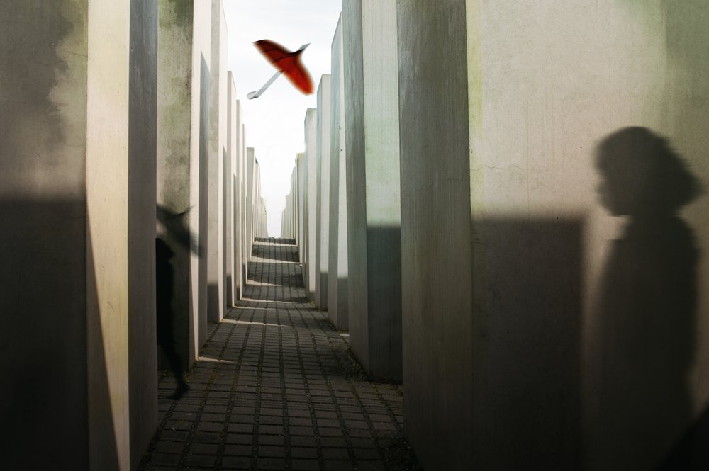 Berlin Memorial Umbrella by Christine von Diepenbroek