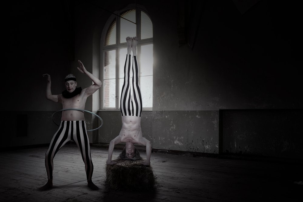 Dark Circus Handstand by Christine von Diepenbroek