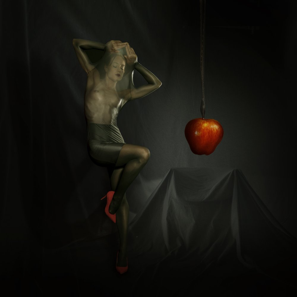 Dark Temptation Portrait by Christine von Diepenbroek