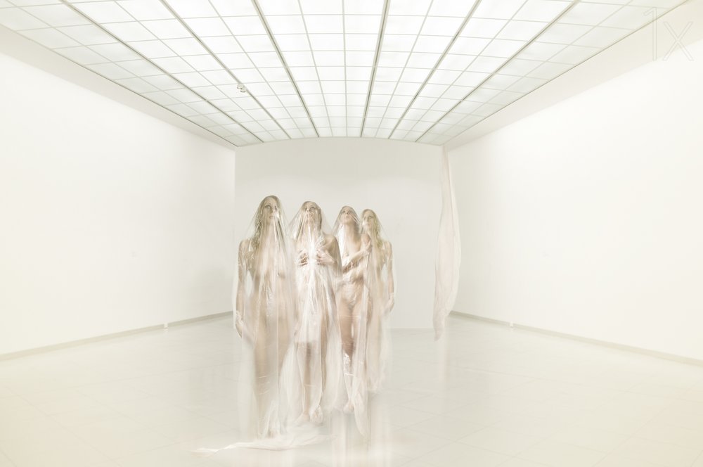 Ethereal Draped Women by Christine von Diepenbroek
