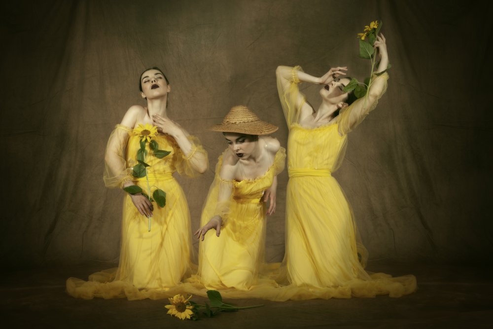 Ethereal Sunflower Women by Christine von Diepenbroek