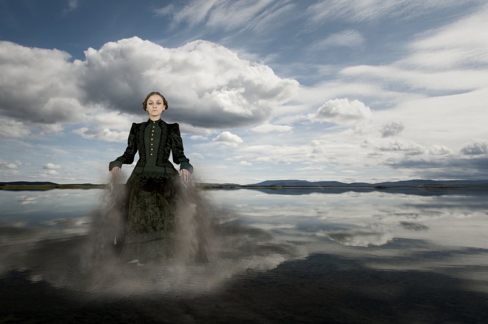 Ethereal Woman Still Water by Christine von Diepenbroek