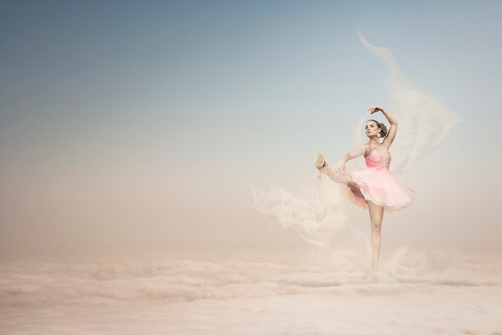 Floating Ballerina Dream by Christine von Diepenbroek
