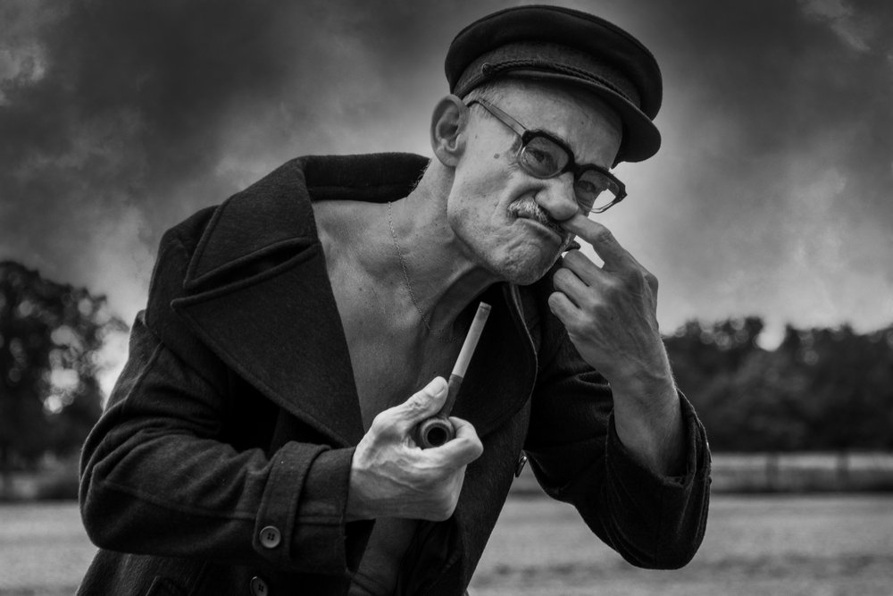 Quirky Sailor with Pipe by Christine von Diepenbroek