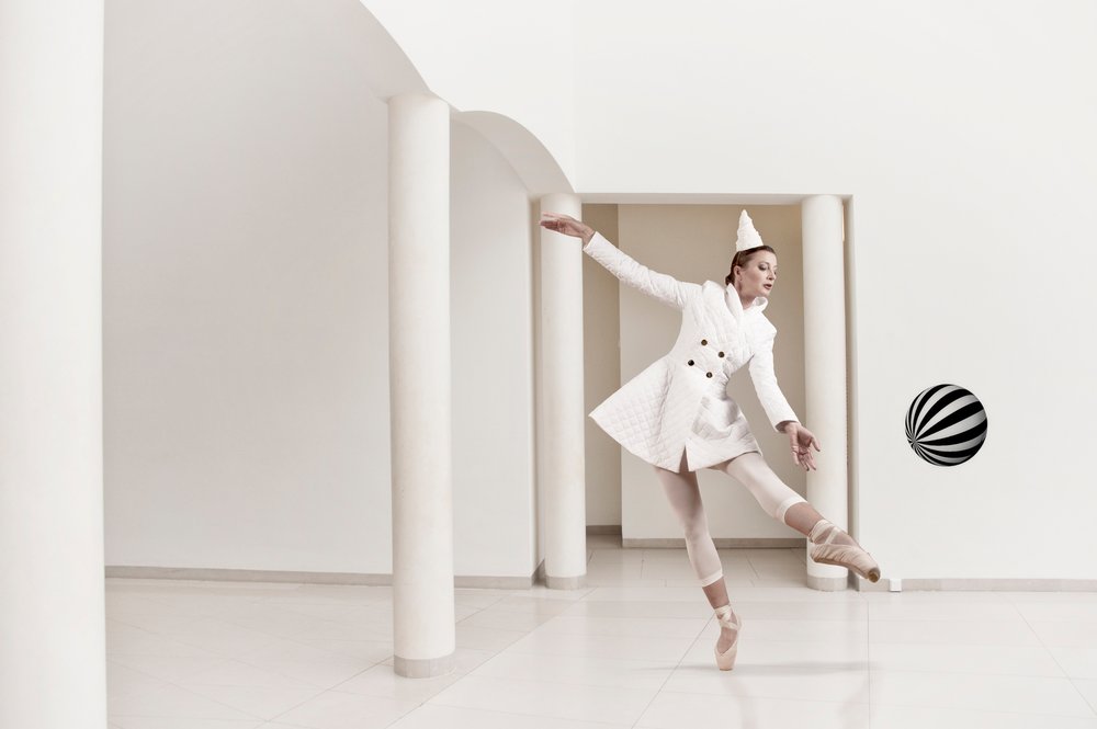 Whimsical Ballerina Dance by Christine von Diepenbroek