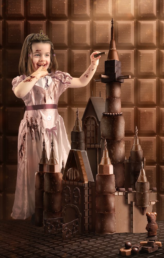 Chocolate Princess Castle by Christophe Kiciak