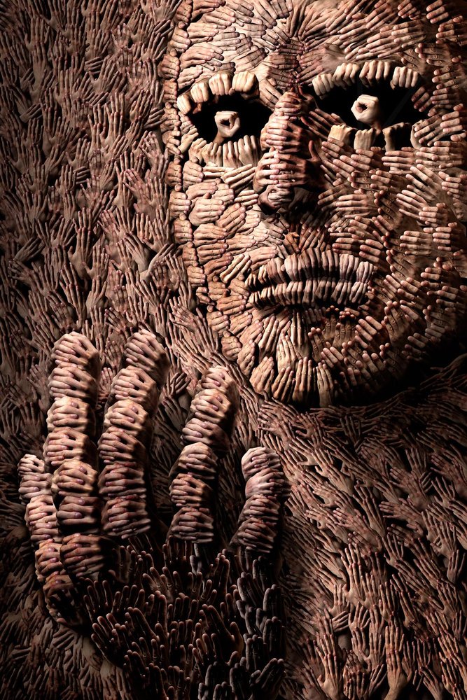 Face of Hands by Christophe Kiciak
