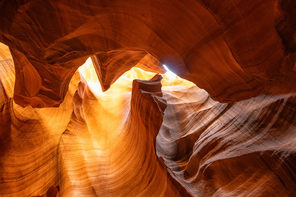Golden Slot Canyon by Chuanxu Ren