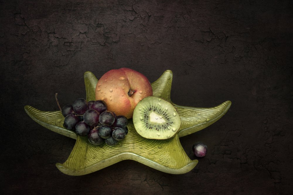 Dewy Fruit Display by Cicek Kiral