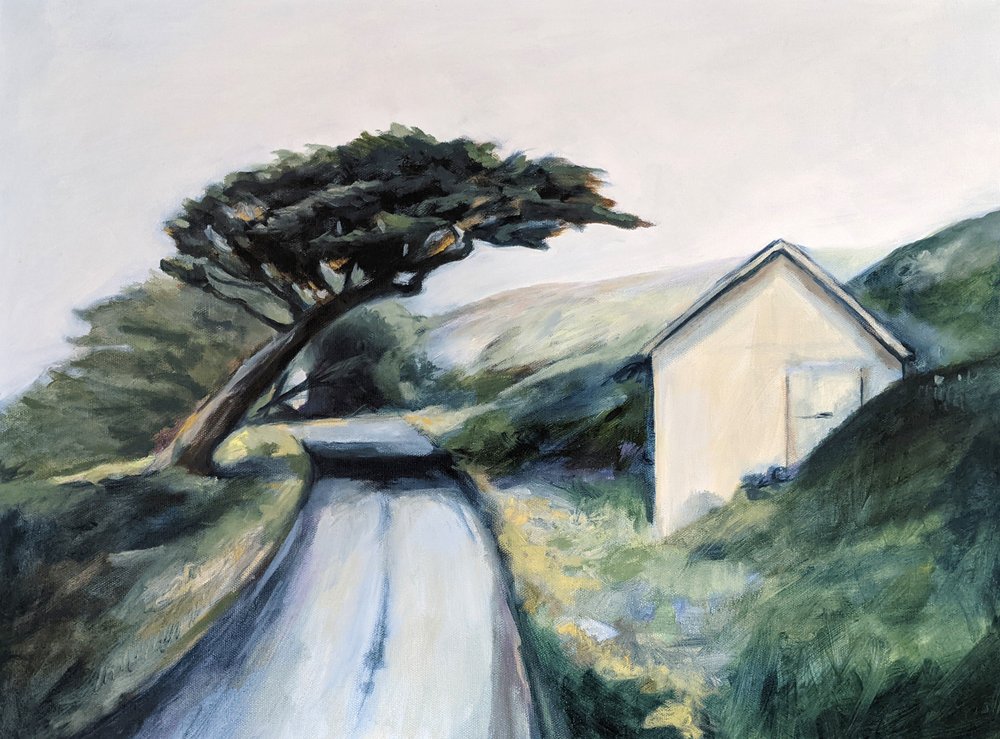 Winding Country Road Home by Claire Whitehead