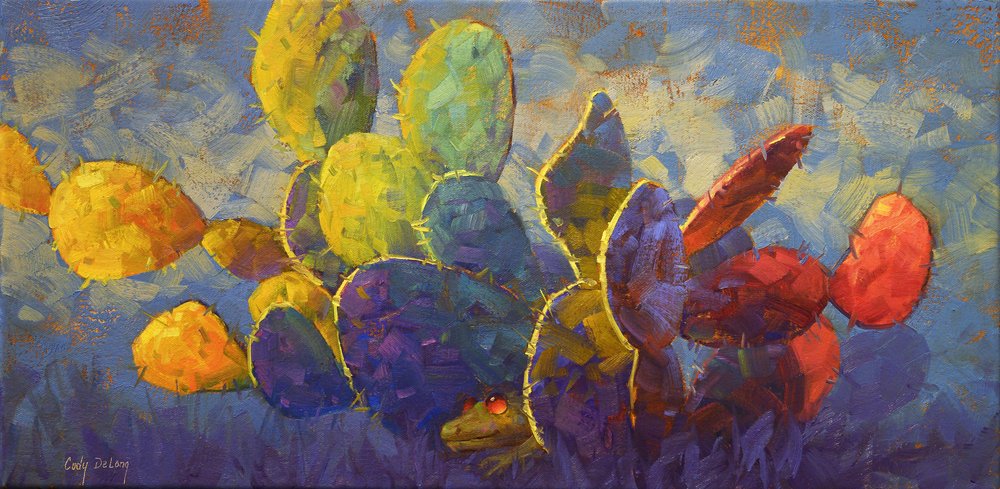 Vibrant Desert Cacti by Cody DeLong