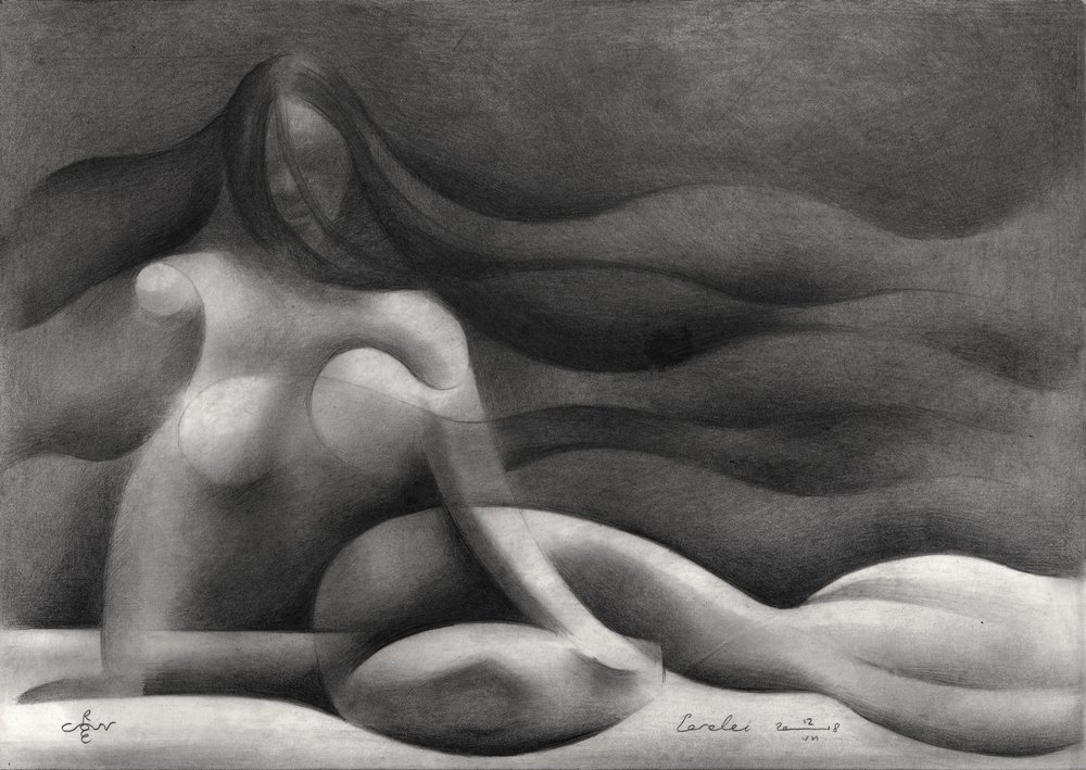 Abstract Female Form by Corné Akkers