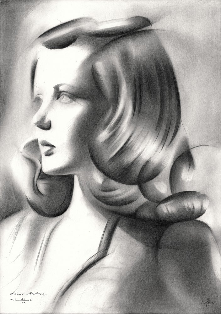 Classic Woman Profile by Corné Akkers