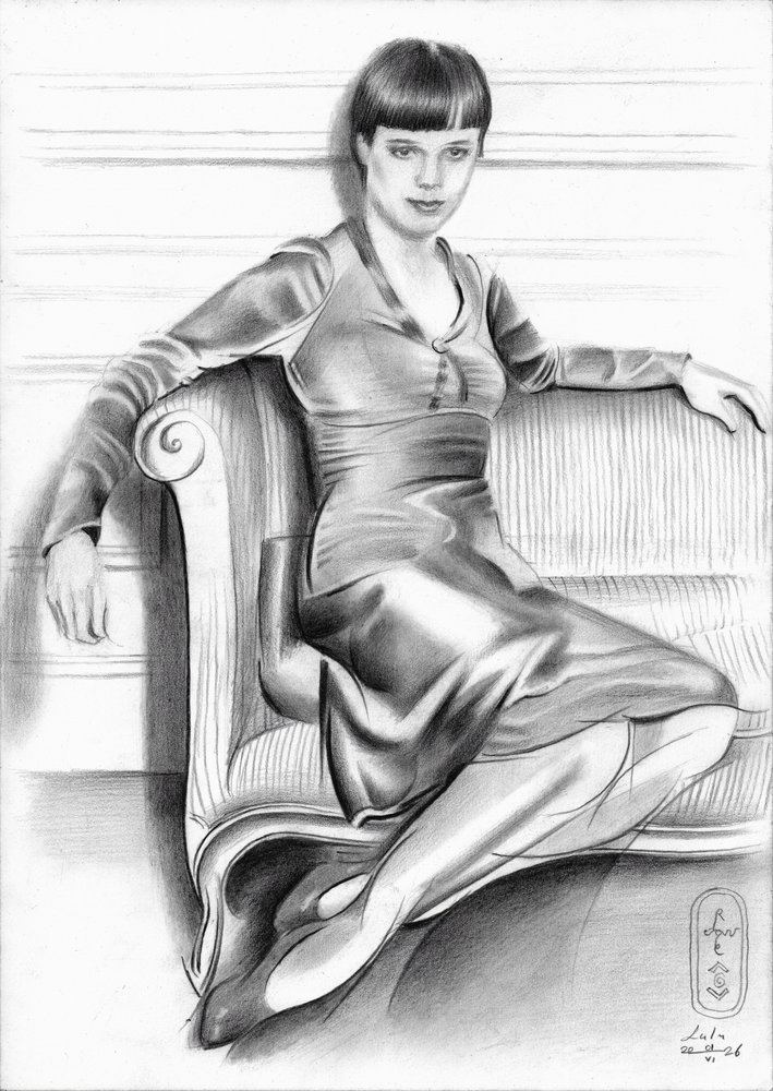 Elegant Woman Posing by Corné Akkers