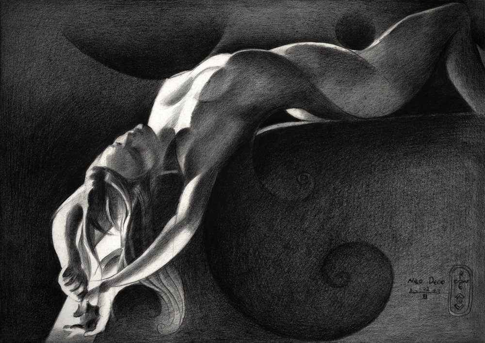 Ethereal Female Form by Corné Akkers